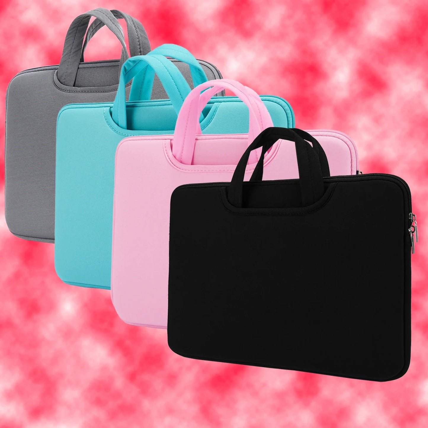16–17 Inch Laptop Bag – Lightweight Computer Handbag with Front Pocket for Power, Mouse & Accessories