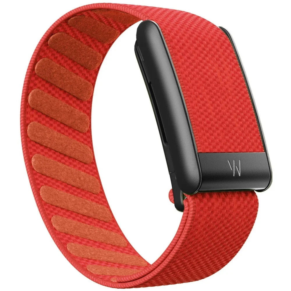 Whoop 5.0 Compatible Nylon Wristband - Black, Silver & Gold Woven Elastic Sports Replacement Strap