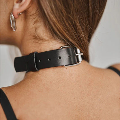 Women's PU Leather Harness Belt – Gothic Body Harness Garter Strap Corset Style Fashion Accessory