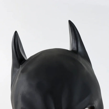Batman Latex Cosplay Mask — Adult Halloween, Party & Masquerade Headgear for Men, Anime Costume Prop