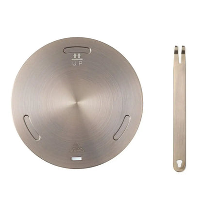 Stainless Steel Heat Conduction Plate – Induction Cooker Heat Diffuser Ring, Stove Protector Accessory