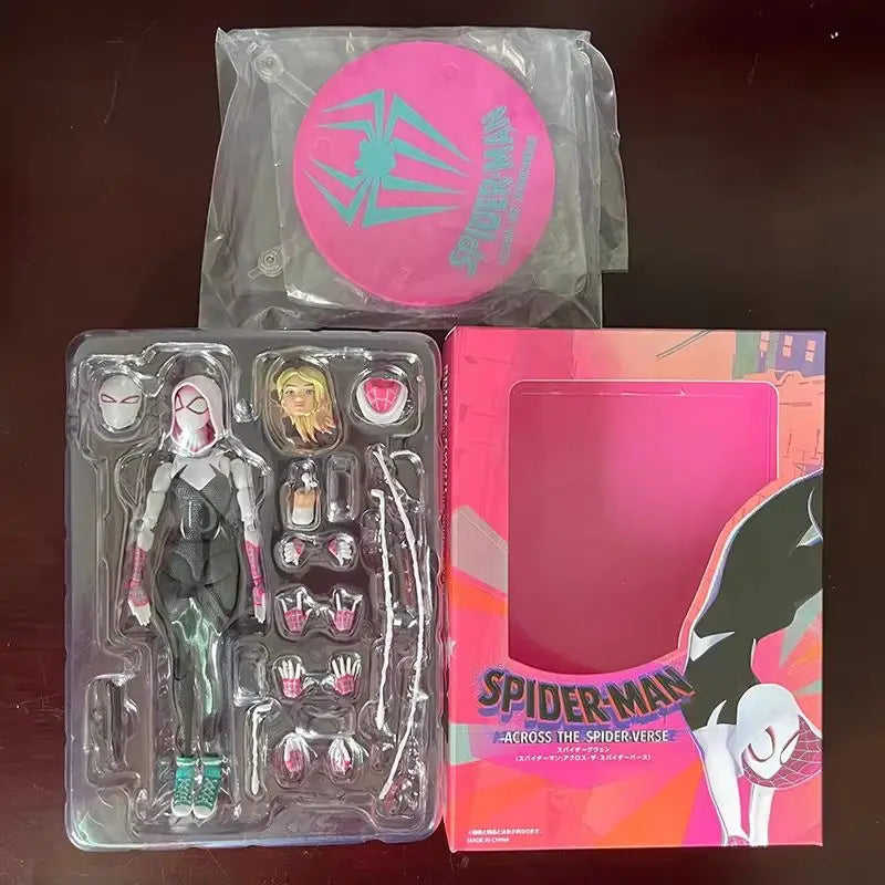 Spider-Gwen Action Figure – Gwen Stacy Model from Spider-Verse, Collectible Toy