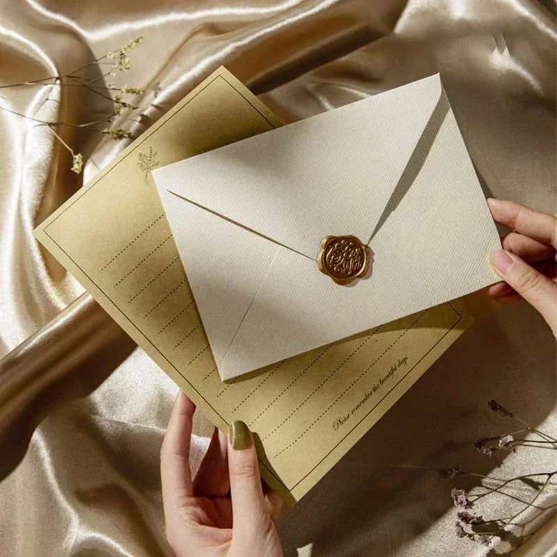 10pcs Window Envelopes : DIY Handmade Gift Packaging for Wedding Invitations, Cash, and Stationery