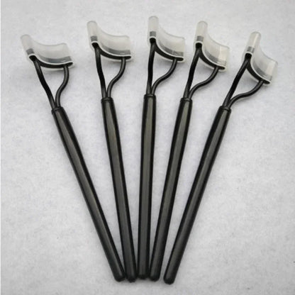 Eyelash Separator Metal Teeth Foldable Curler - Stainless Steel Makeup Tool for Beauty - Mascara Curl Brush Comb