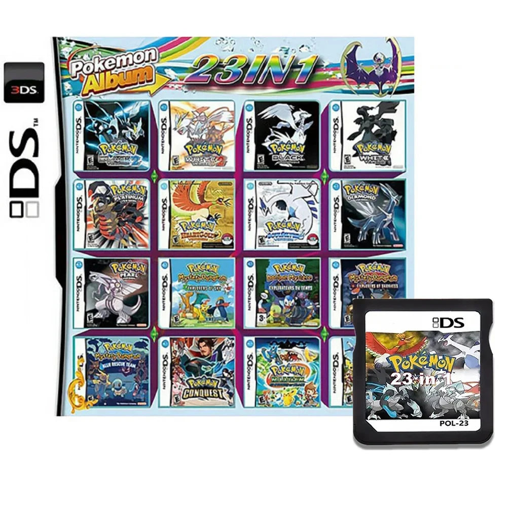 4300-in-1 Compilation DS/NDS/3DS/NDSL Game Cartridge – R4 Video Game Handheld Player