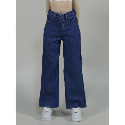 1/6 Scale Female Doll Jeans – Straight-Leg & Wide-Leg Pants for 12" Action Figure Clothes, Doll Accessories