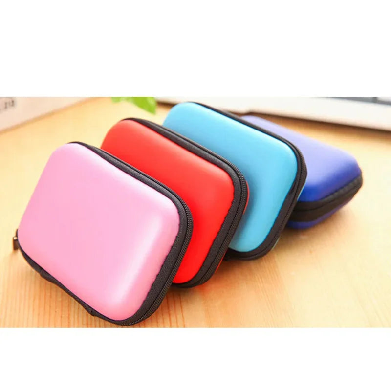 Rectangle Portable Storage Bag – Zip Lock Organizer for Phone, Data Cables, Chargers, and Accessories