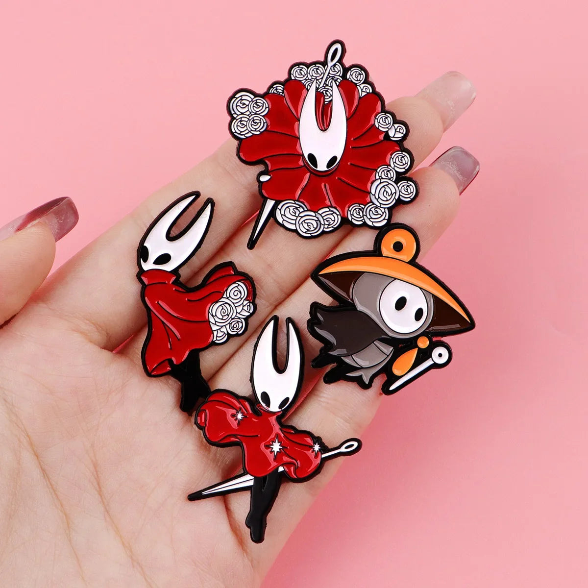Game Cartoon Enamel Pin Brooch – Cute Lapel Badge for Backpack & Clothing, Gamer Fashion Accessory Gift