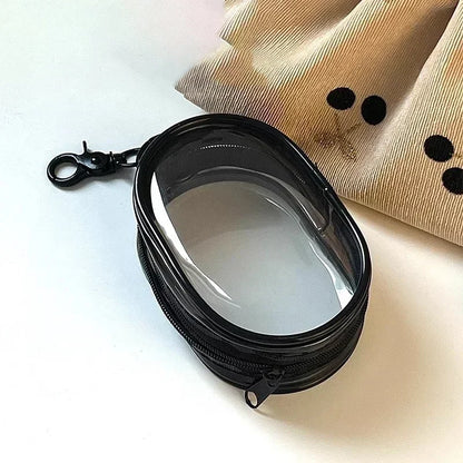 Portable Mini Zipper Storage Bag — Keychain Organizer for Earphones, Chargers, and Small Accessories, Gift Case