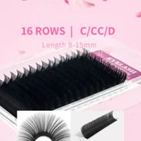 GLAMLASH Eyelash Extension Glue — Black Adhesive Kit for Individual False Lashes, 0.3–2 Sec Dry Time, Professional Use