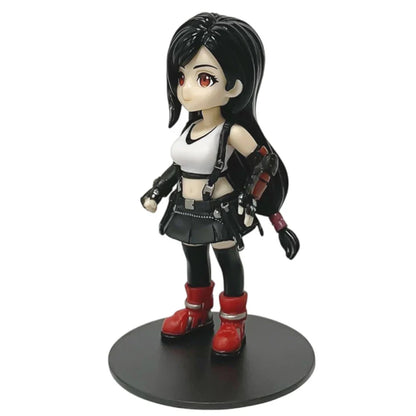 11-12cm Final Fantasy Anime Figures – Cloud, Tifa, Aerith & Zack PVC Collectible Toy Gift