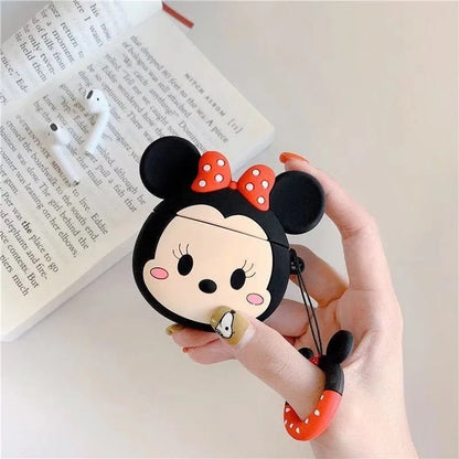 3D Cartoon Silicone Case for AirPods 1/2/3 & Pro 2 — Protective Wireless Earphone Charging Cover