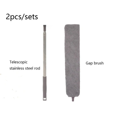 Telescopic Microfiber Duster – 250cm Extendable Washable Brush for Spider Web & Dust Cleaning
