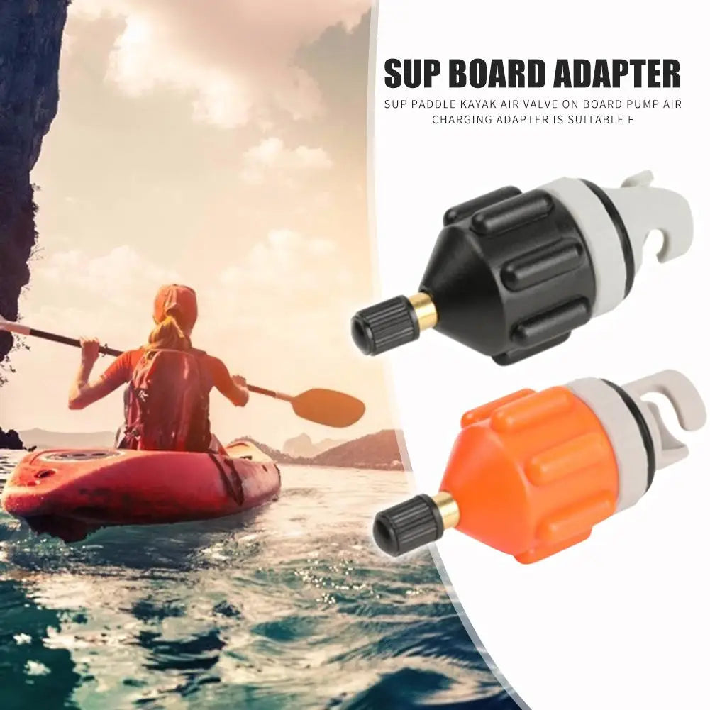 Hot Boat Air Valve Adapter – Durable Nylon Kayak Inflatable Pump Adapter for SUP Board, Wear-Resistant Rowing Accessory