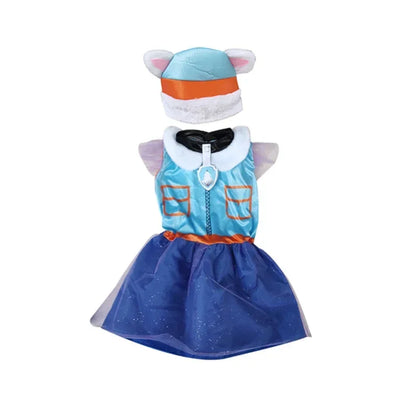 Anime Dog Patrol Kids Costume Set – Tops, Pants, Backpack & Hat for Marshall, Chase, Skye, Zuma, Rubble Halloween Cosplay