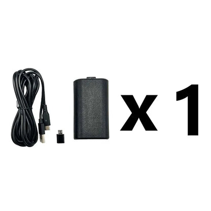 Xbox One X/S Play & Charge Kit – Lithium-Polymer Rechargeable Battery Pack with Cable