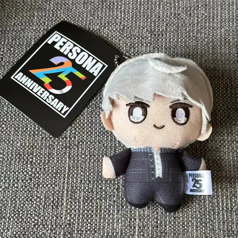 10CM 2024 Persona Plush Toy – 25th Anniversary Joker, Shiomi, Kotone, Yuuki, Makoto Cosplay Anime Plushie Pendant, Kids Christmas Gift