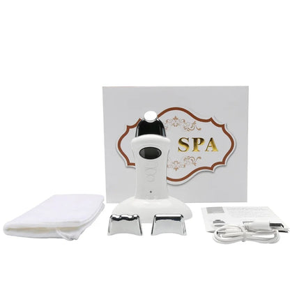 Handheld Galvanic Spa Microcurrent Facial Machine for Skin Tightening & Face Lift – Electroporator Galvanic Current Device for Skin Care