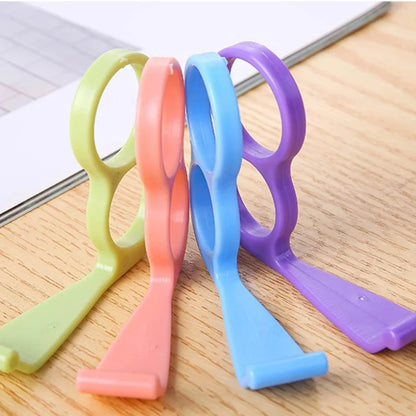 Mobile Phone Finger Ring Holder – Plastic Grip Stand for iPhone, Cellphone & Tablet Support