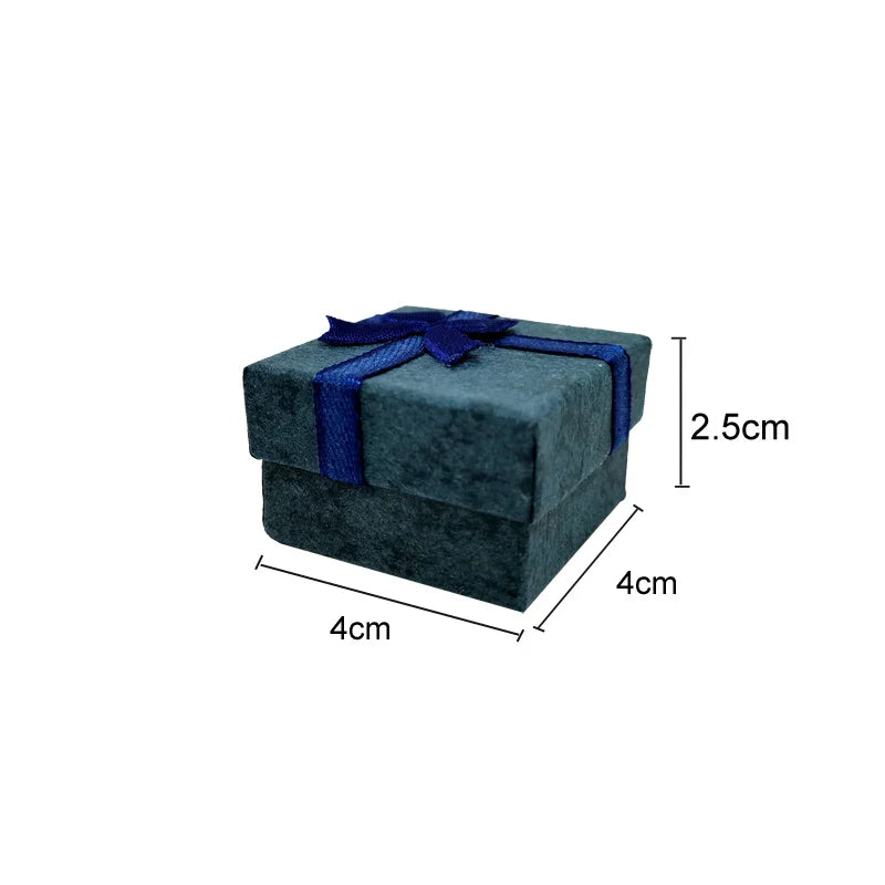 12/24/36pcs Ring & Earring Storage Boxes — High-Quality Paper Jewelry Gift Packaging Container Display