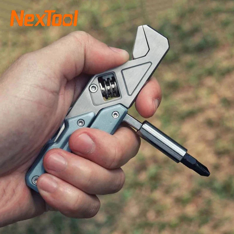 NexTool Light Wrench W2 Multitool – Folding Pliers, Large Spanner, Screwdriver & Portable EDC Home Repair Tool