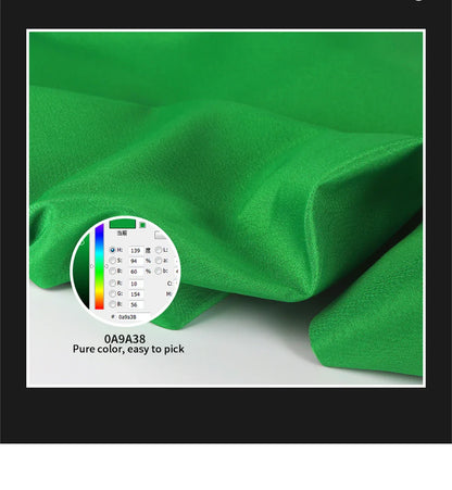 Photography Backdrop Cloth — White, Black, Blue, Green Chroma Key Studio Background
