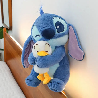 Disney 30cm Lilo & Stitch Plush Toy – Kawaii Stitch & Donald Duck Stuffed Dolls for Kids Christmas Gift