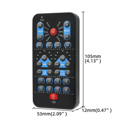 M10 Portable Voice Changer Device – Male to Female Switch, Karaoke & Live Sound Tuning Card