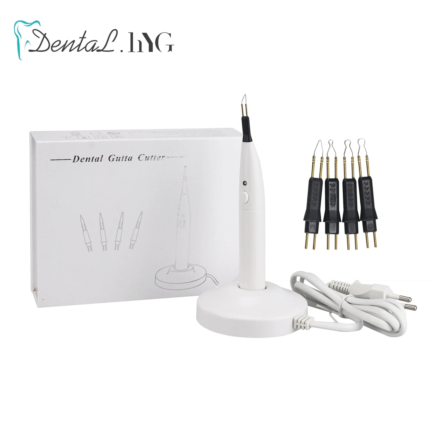 4-Tip Oral Dental Gutta Percha Cutter – Endo Tool for Gum, Teeth Whitening & Gutta Dissolving (2 Options)