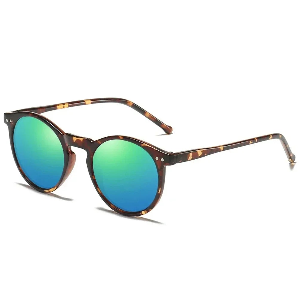 2025 Polarized Retro Round Sunglasses for Men & Women - Designer Vintage UV400 Goggles & Sun Glasses