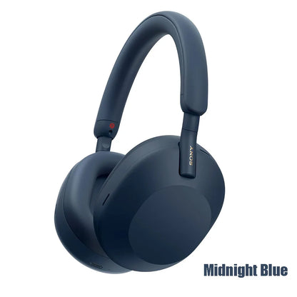 Sony WH-1000XM5 Wireless Noise Cancelling Headphones – Foldable Bluetooth Earphones with Bass Stereo Sound for Gaming & Business
