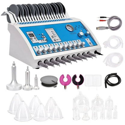 Bum Suction Machine — Infrared Heat EMS Vacuum Massager for Body Shaping & Muscle Stimulation at Home or Salon