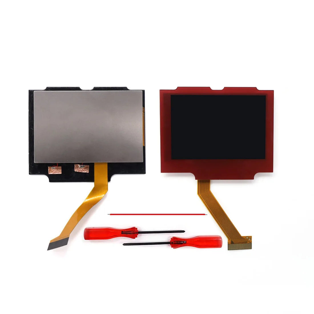 HISPEEDIDO V5 Laminated GBA IPS Backlight Screen Kit — Easy Install with Shell for GameBoy Advance SP, No Cutting Needed