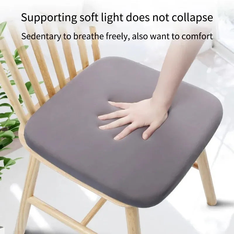 Ergonomic Memory Foam Seat Cushion - Office and Student Hemorrhoid Cushion for Prolonged Sitting, Comfort Support Tool