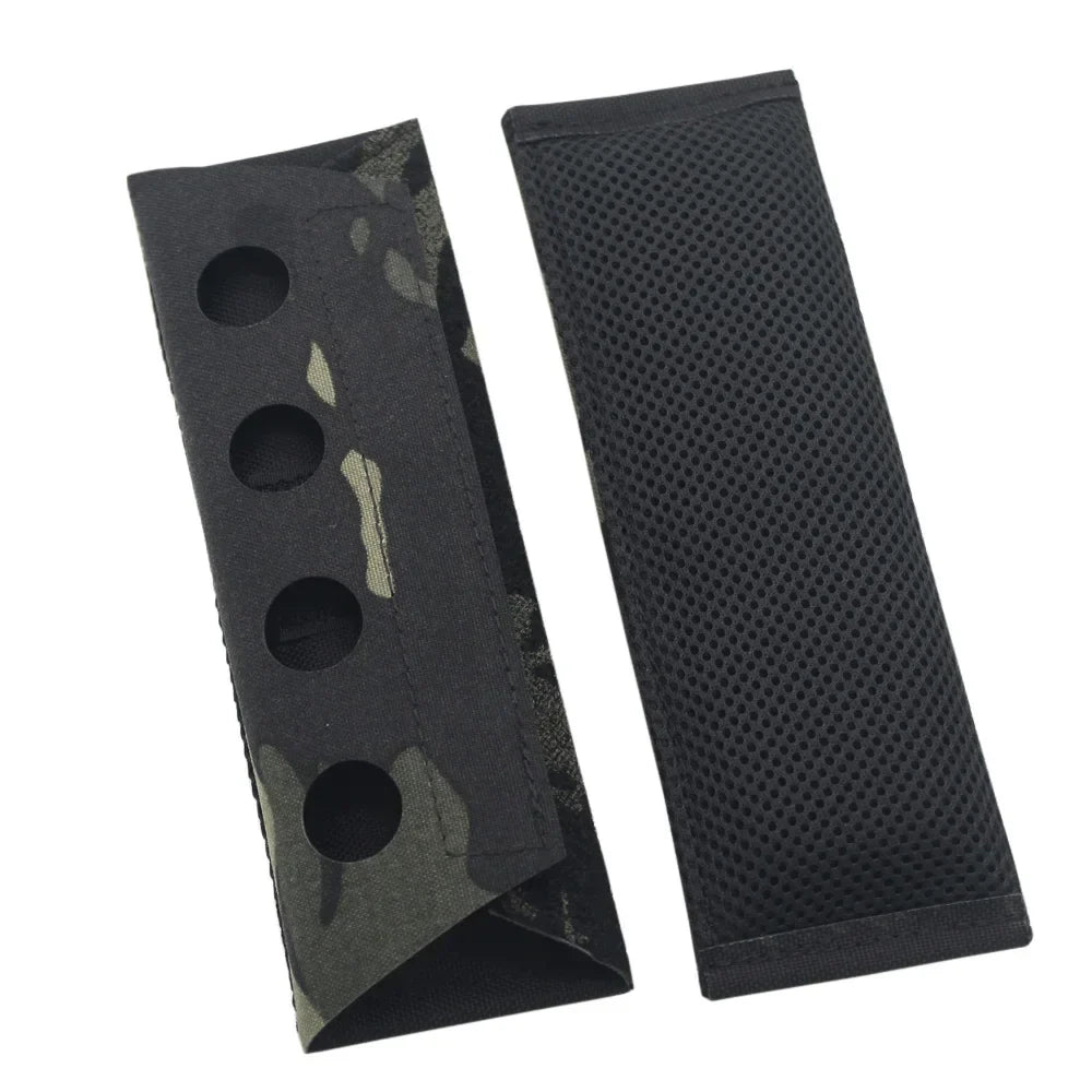 Laser-Cut Tactical Vest Shoulder Pads – Composite FCSK FCPC LV119 Plate Carrier Pads for Airsoft