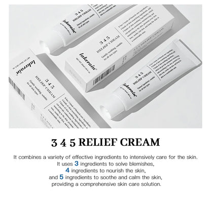 345 Relief Cream — Anti-Aging, Brightening & Acne Scar Repair Skincare