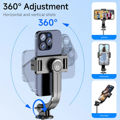 F15 Wireless Remote Selfie Stick Tripod – 68 Inch Extendable Phone Stand Desktop Tripod for iPhone & Android Smartphone Vlogging & Photography Shooting Stand