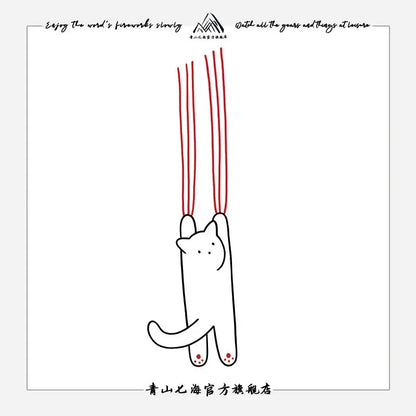 Cute Cat Temporary Tattoos - Waterproof Cartoon Kitten Fake Tattoo Stickers for Women Arm & Back Art