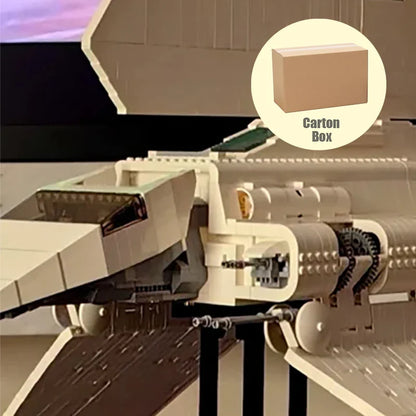 2496PCS Space Shuttle Building Block Model — Battleship & Spaceship Toy | Creative Home Ornament & Holiday Gift