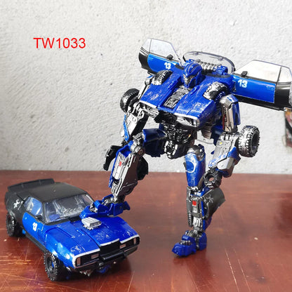 BAIWEI TW1033 Dropkick Blue Warrior Transformation Toy – Car Robot Action Figure Anime Model SS46/SS105