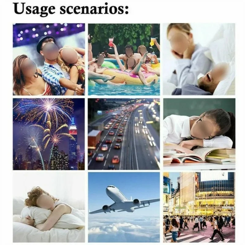 Noise-Cancelling Ear Plugs – Hearing Protection for Concerts & Sleep