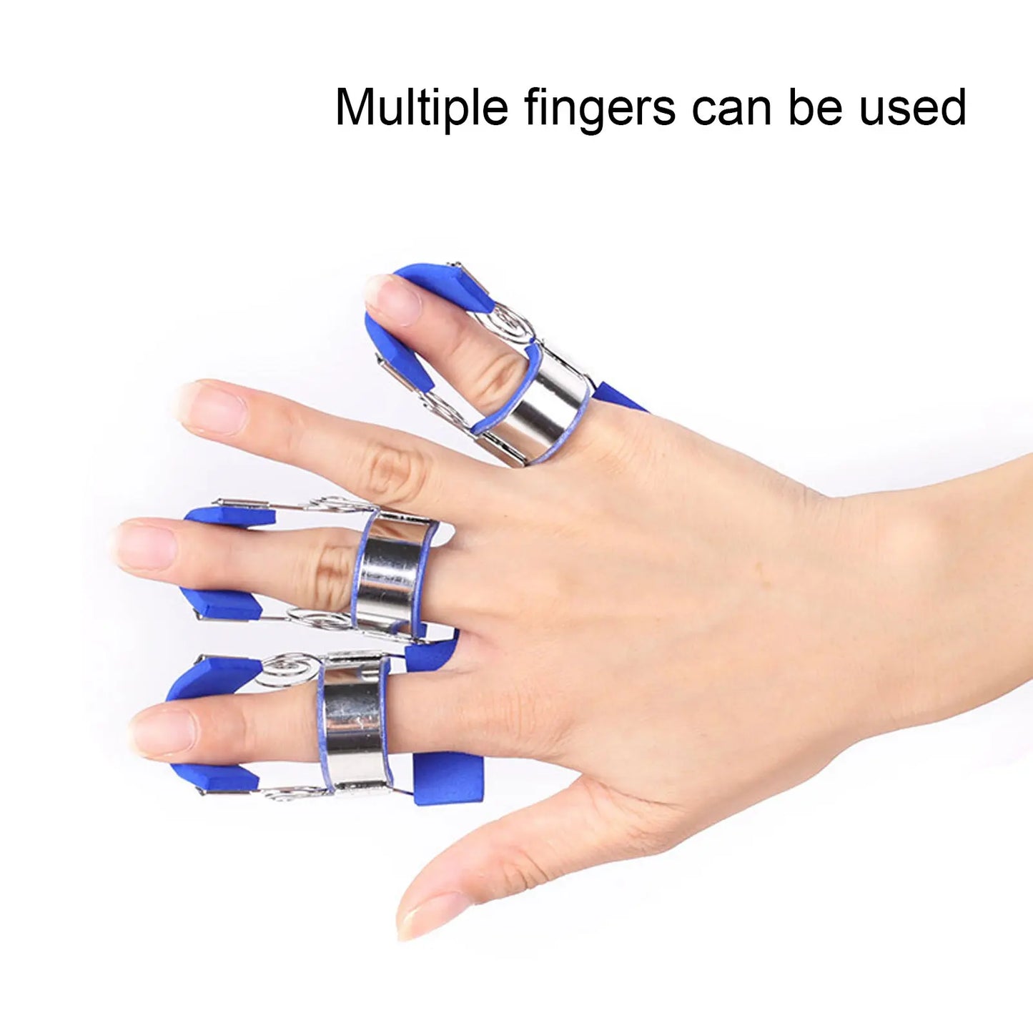 Spring Finger Splint — Adjustable Extension Training Aid for Finger Sprain Rehabilitation