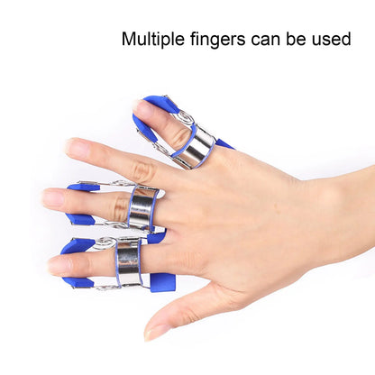 Spring Finger Splint — Adjustable Extension Training Aid for Finger Sprain Rehabilitation