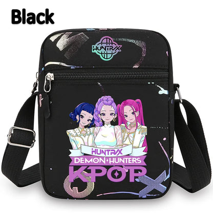 K-Pop Demon Hunters Crossbody Phone Bag – HUNTRX Rumi Huntrix Coin Wallet Shoulder Purse