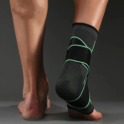 1PC Pressurized Bandage Ankle Support | Elastic Foot Strap & Brace Protector | Fitness, Sports, Gym, & Badminton Accessory