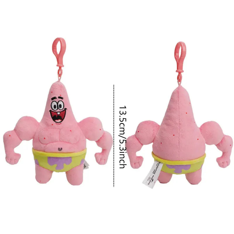 Anime Spongebob SquarePants Plush Toys – Patrick, Squidward, Mr. Krabs & Gary Stuffed Cartoon Toys, Birthday Gift for Kids