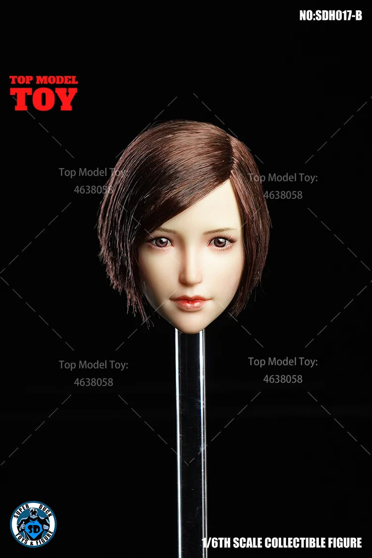 SUPER DUCK 1/6 Scale Beauty Head Sculpt — SDH018/024/027/028/030/032/042 for 12" TBL PH JO Action Figures
