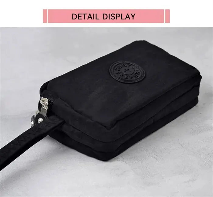 Korean-Style Large Capacity Oxford Cloth Wallet – Waterproof Coin Wallet for Men & Women