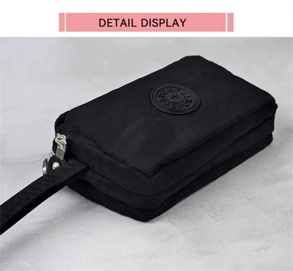 Korean-Style Large Capacity Oxford Cloth Wallet – Waterproof Coin Wallet for Men & Women