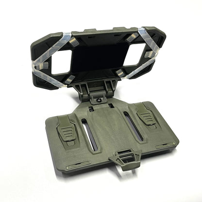 Tactical MOLLE Phone Holder – Folding Navigation Board for Airsoft, Hunting Vest & Cellphone Gear